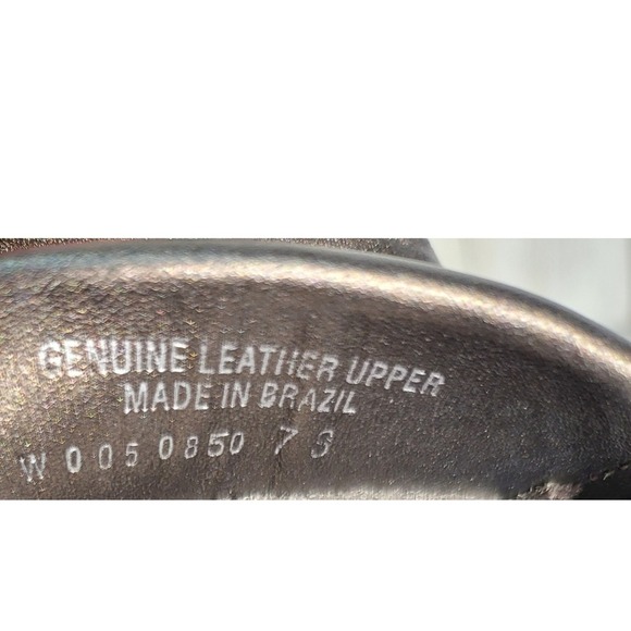 Elites by Naturalizer Women's Metallic Bronze Square Toe Loafer Shoes - Picture 9 of 9